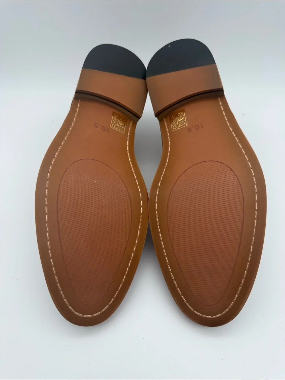 BRAND NEW English Laundry Wanstead Wingtip (Cognac) Brown Suede Leather Sz 10.5